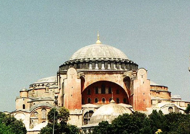Hagia Sophia in Constantinople
