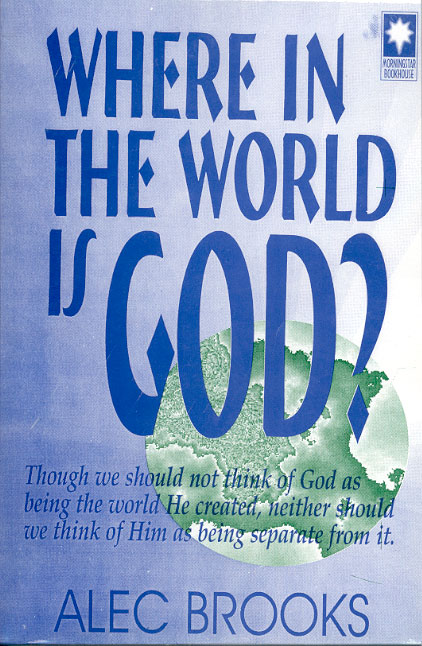 Cover design by Goeroge Foster for 'Where In the World Is God?' Courtesy: MorningStar Bookhouse