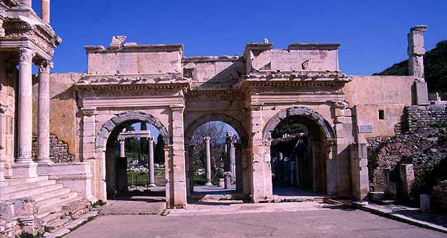 The Gate of Augustus in Ephesus