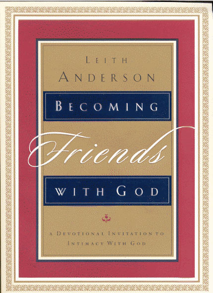 The cover page of 'Becoming Friends With God, by David Carlson.' Courtesy: Bethany House Publishers.