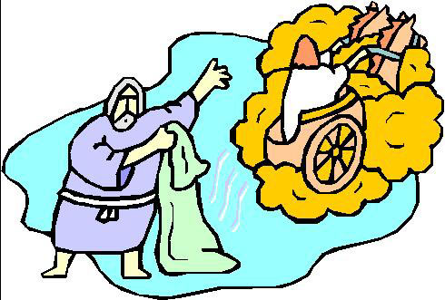 Elisha and chariot of fire